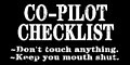 co-pilot checklist