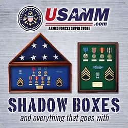 Get your Military Shadow Box from USAMM