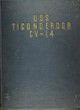 >USS Ticonderoga CV-14 War Log Book.