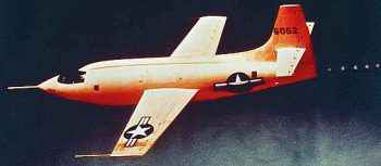 XS-1 first rocket powered plane